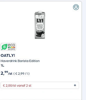 Collect&go oatly haverdrink