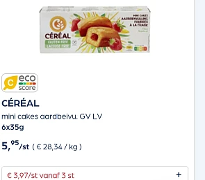 Collect&go céréal