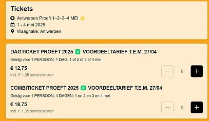 Voordeeltickets Antwerpen Proeft 🍽️ Laatste kans