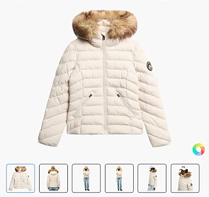Superdry jas aan 42€ in S-M op bol