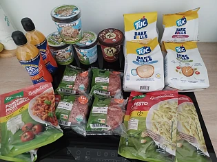 Ben & Jerry's, Magnum, beefburgers, Knorr pasta & Tuc 1+1