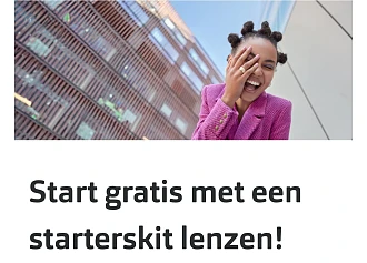 Gratis lenzenkit bij oogmeting Pearle
