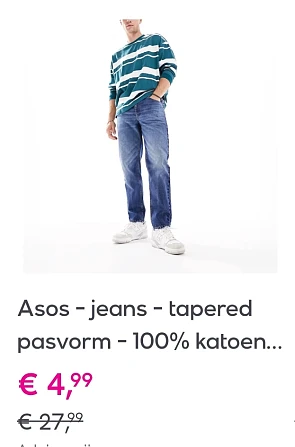 Jeans vanaf 4,99€ en zoveel meer