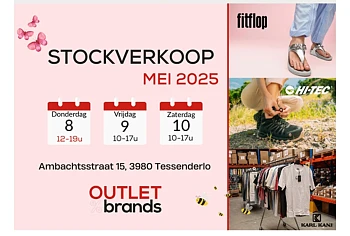 Outlet Brands stockverkoop mei 2025
