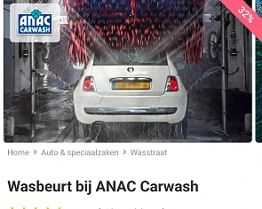 ANAC Carwash promo