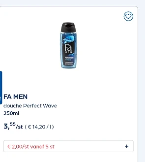 Fa douche 250ml