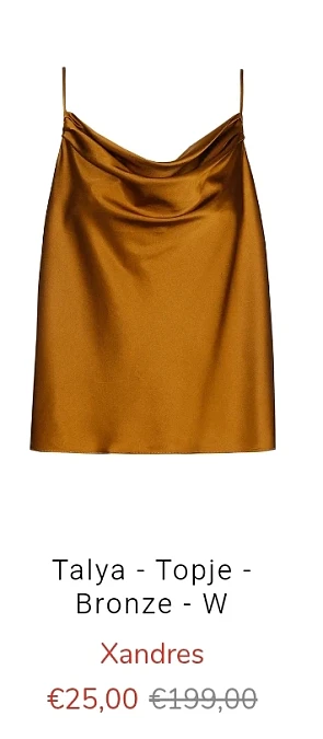 Xandres sale tot 87% korting