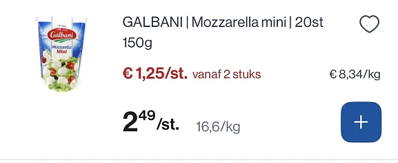 Galbani mozzarella