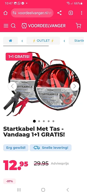 Image of startkabelset