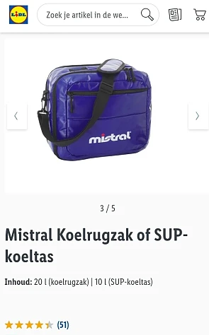 Koelrugzak -50%