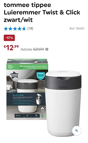 Tommee Tippee Luieremmer 🤩 Twist & Click