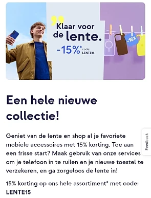 15% korting bij smarphonehoesjes.nl