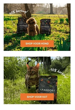 Grandorf -10% op het hele assortiment